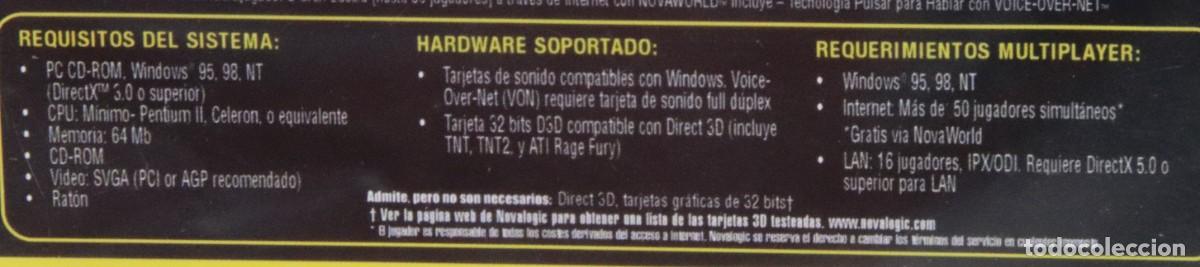 Videojuegos y consolas: Juego PC. Delta Force 2. PC-CD Rom Pedido m&iacute;nimo 6 &euro; - Foto 2
