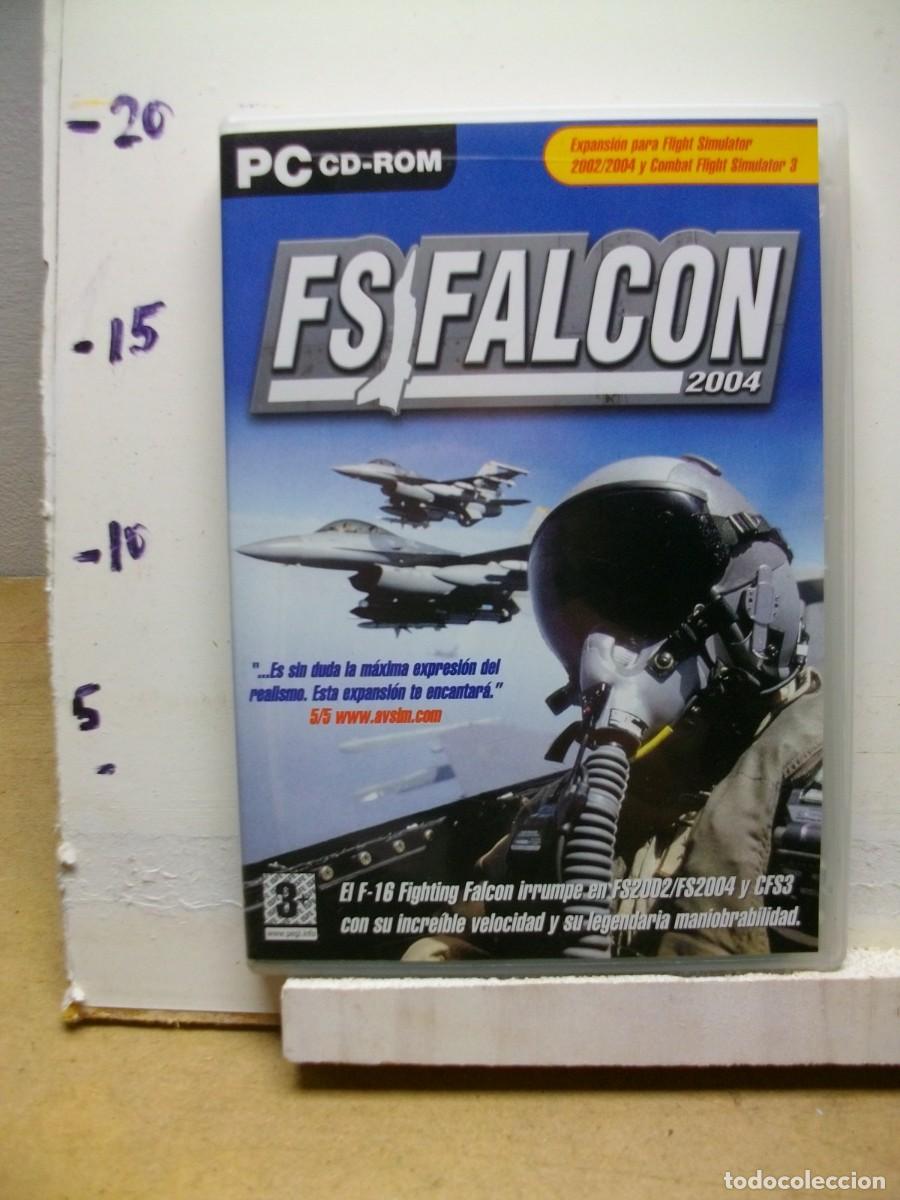 Videojuegos y consolas: FS Falcon - EXPANSION PARA FLIGHT SIMULATOR 2002/2004 y COMBAT FLIGHT SIMULATOR 2003 - Foto 1
