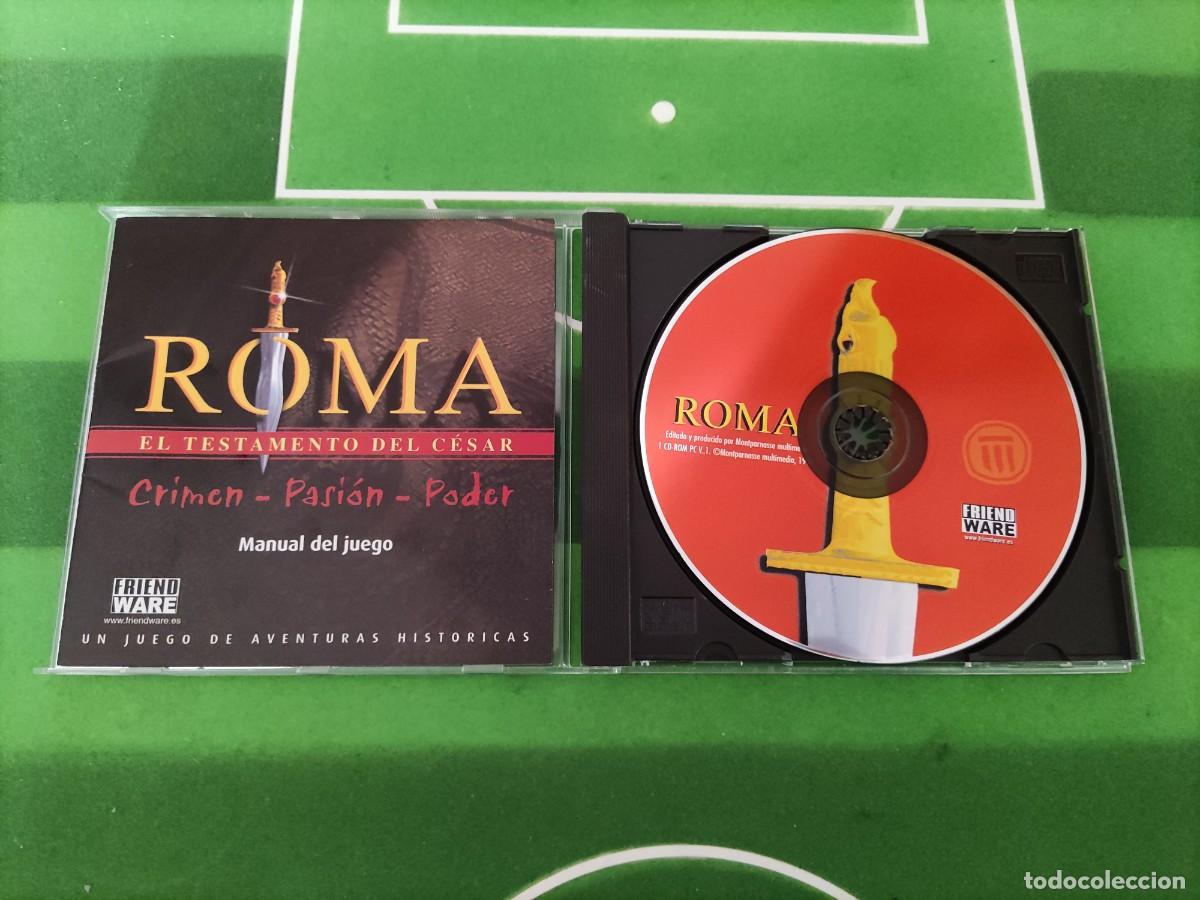 Videojuegos y consolas: (CLA) Juego PC Roma El testamento del C&eacute;sar - Foto 1
