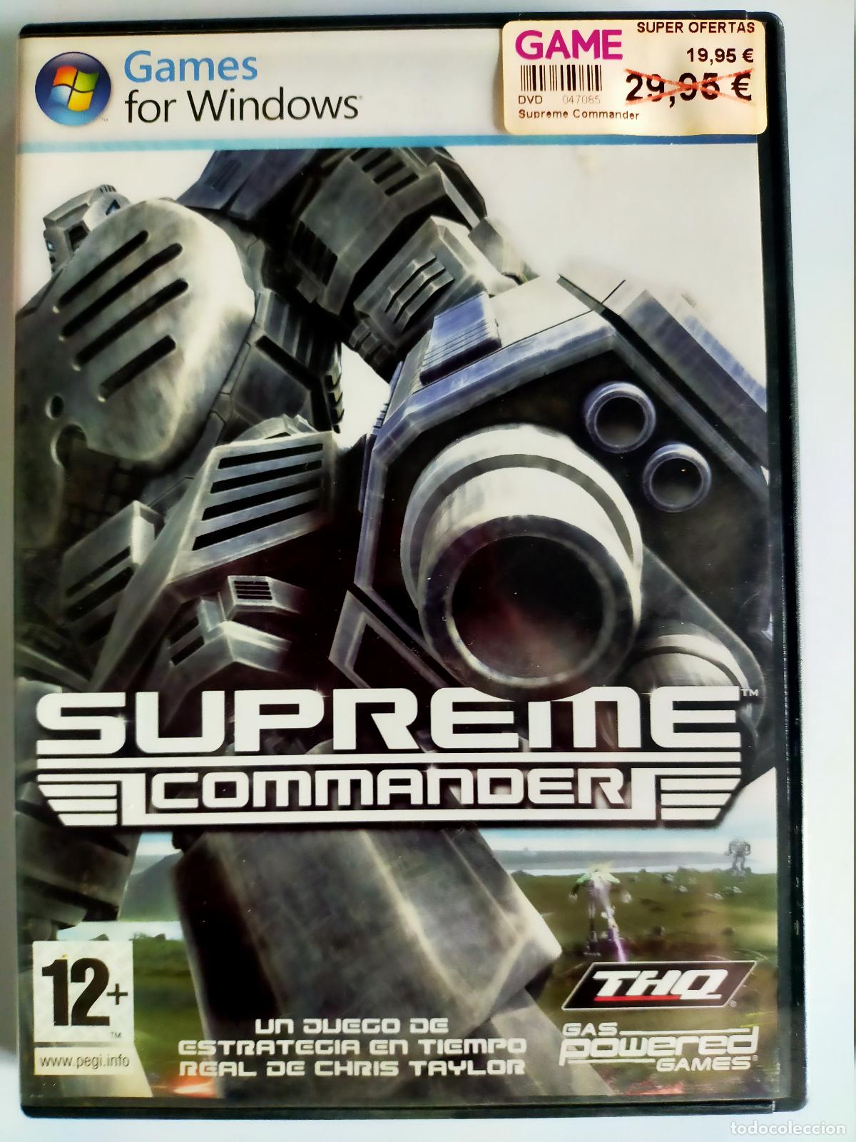 Videojuegos y consolas: Supreme Commander PC Espa&ntilde;ol (4005209086639) - Foto 1