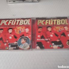 Videojuegos y Consolas: PC FUTBOL SELECCIÓN ESPAÑOLA, MUNDIAL 98,CLASIFICACION EUROCOPA 2000