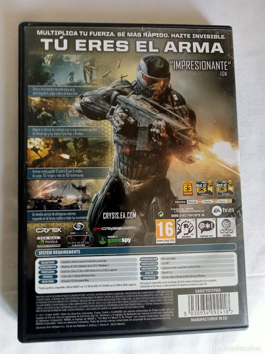 Videojuegos y consolas: Crysis 2 - Videojuego PC (Crytek - EA) - Foto 3