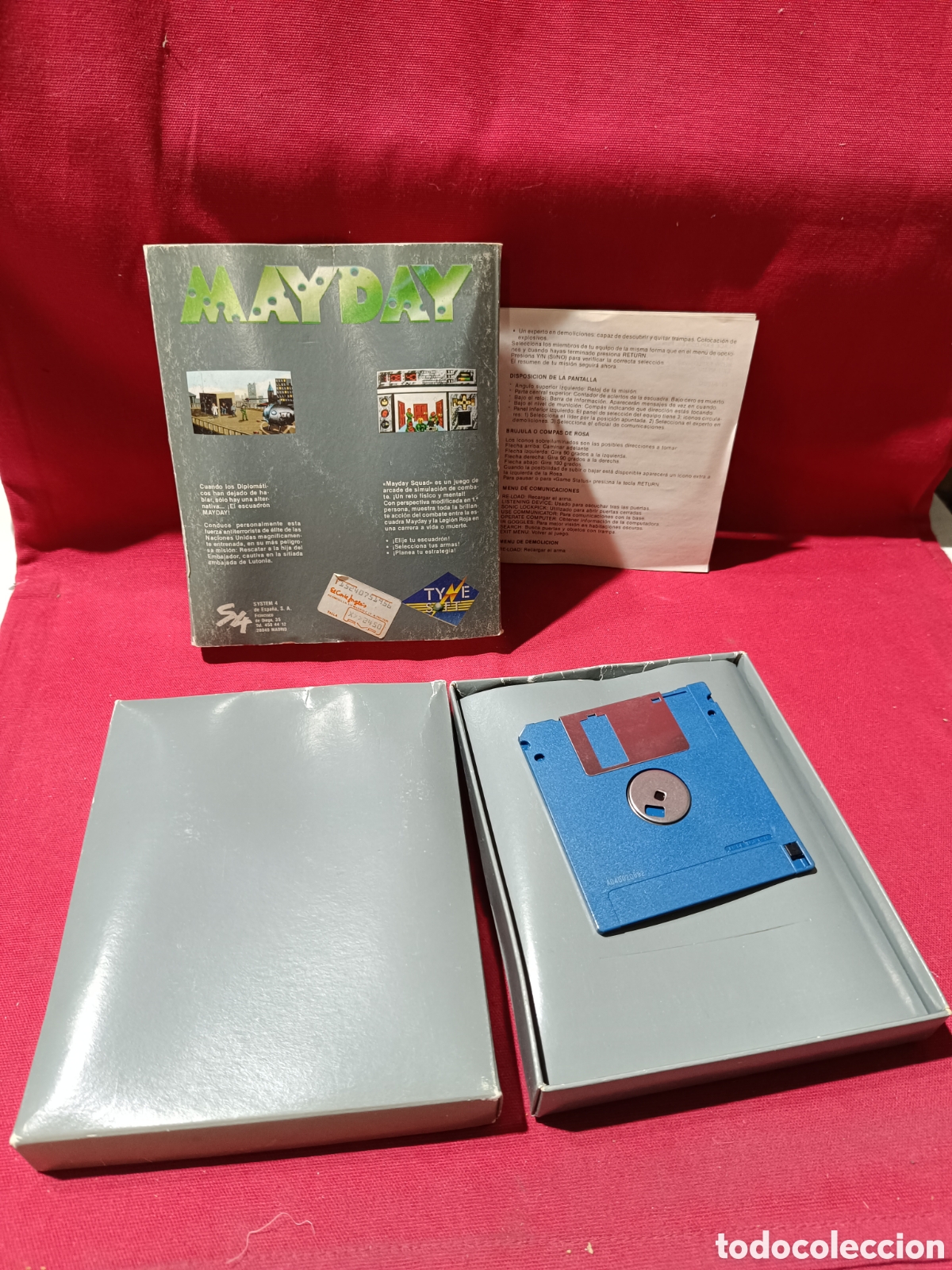 Videojuegos y consolas: Juego para IBM PC 3 1/2 MAYDAY SQUAD - Foto 2