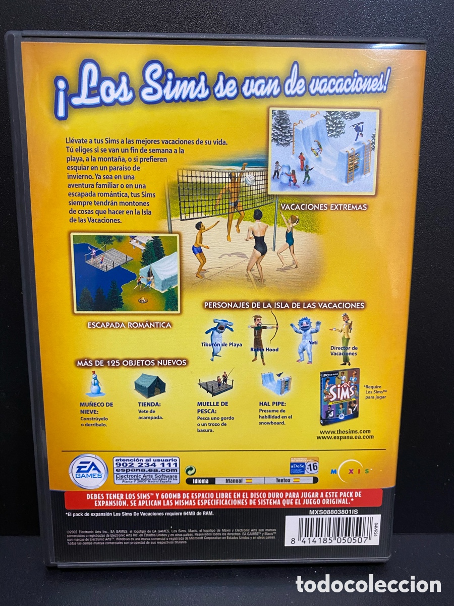 Videojuegos y consolas: Los Sims de Vacaciones (Disco de expansi&oacute;n) PC - Foto 3