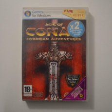 Videojuegos y Consolas: JUEGO PC AGE OF CONAN HYBORIAN ADVENTURES FUNCOM GAMES FOR WINDOWS ACCIÓN AVENTURA DVD-ROM