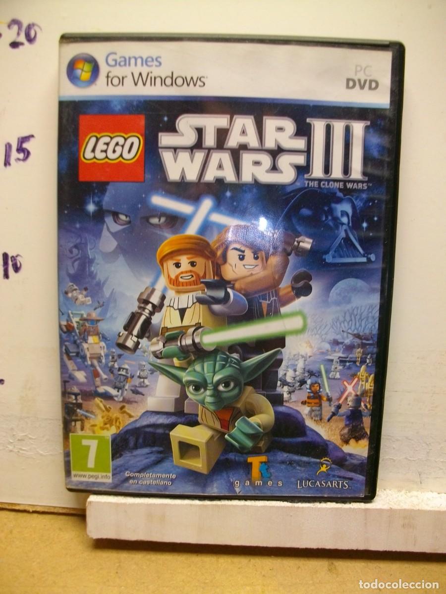 Videojuegos y consolas: Lego Star Wars 3 - The Clone Wars JUEGO de PC - Foto 1