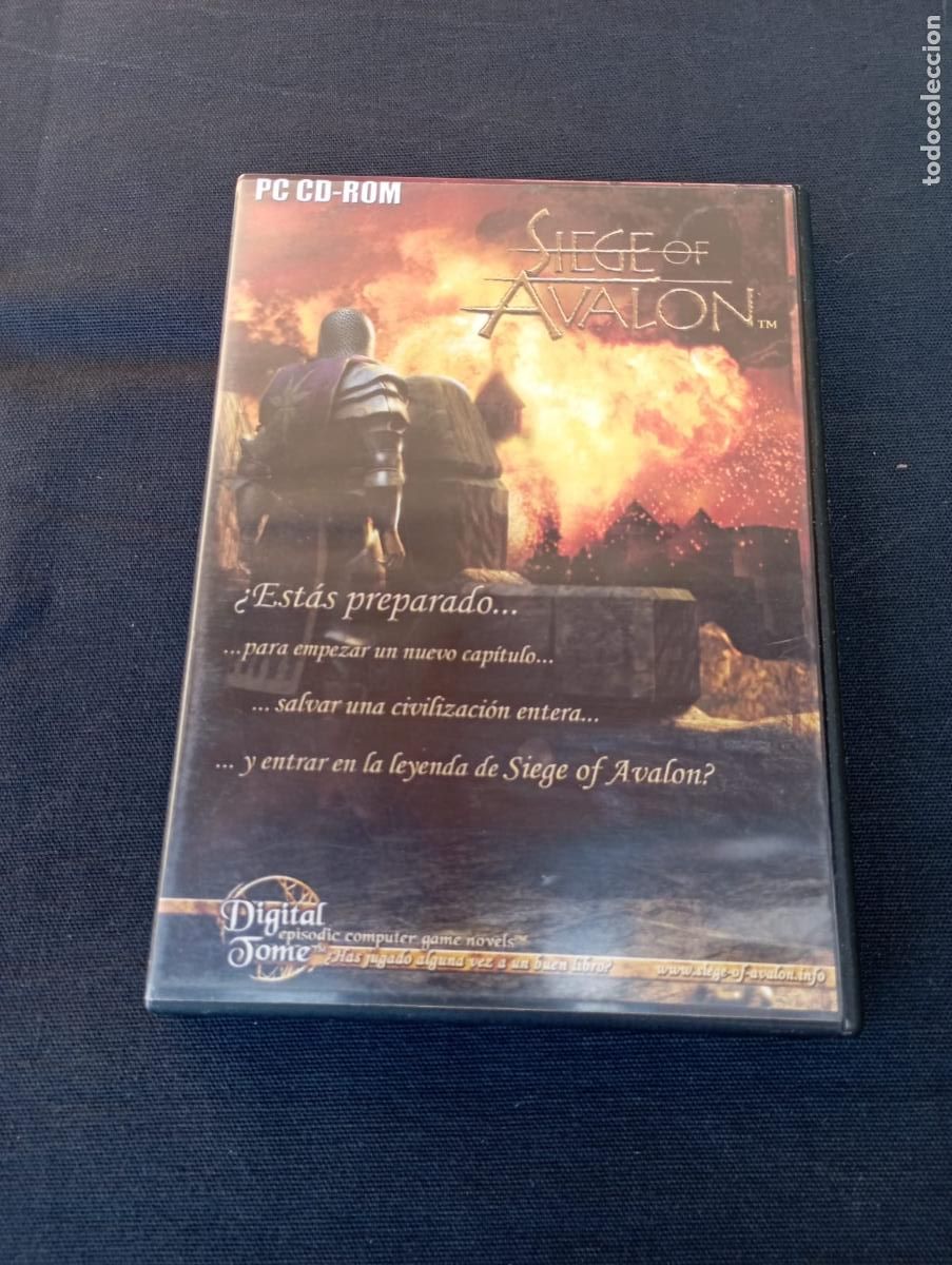 Videojuegos y consolas: JUEGO PC SIEGE OF AVALON CON MANUAL. - Foto 1