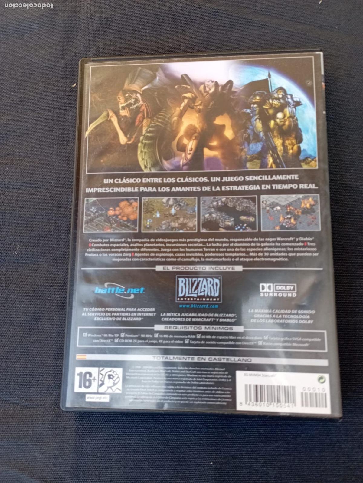 Videojuegos y consolas: STARCRAFT - PC CD ROM - PAL ESPA&Ntilde;A - CON MANUAL. - Foto 2