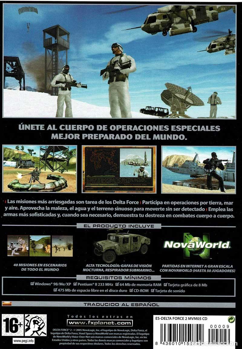 Videojuegos y consolas: Delta Force 2. PC - Foto 2