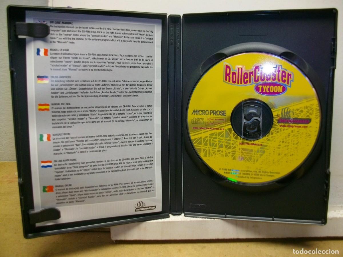 Videojuegos y consolas: Rollercoaster Tycoon JUEGO PC - Foto 2