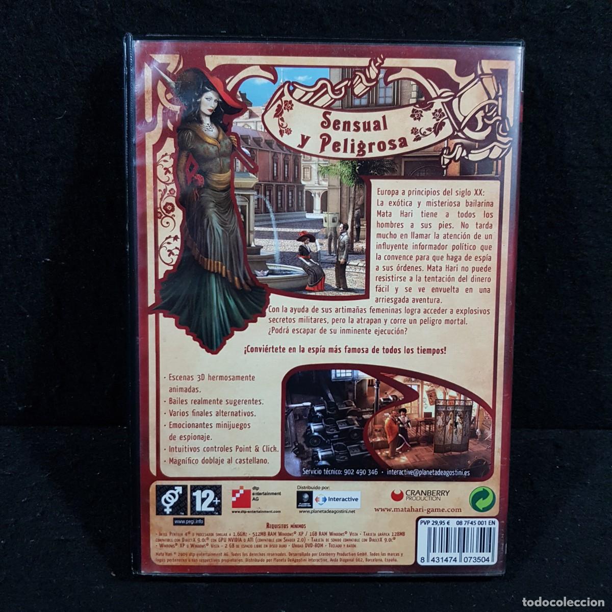 Videojuegos y consolas: VIDEOJUEGO - MATA HARI - JUEGO PC / 1428 - Foto 2