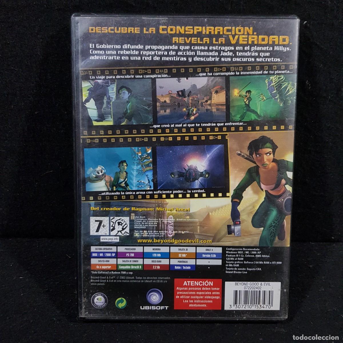 Videojuegos y consolas: VIDEOJUEGO - BEYOND GOOD & EVIL - JUEGO PC / 1515 - Foto 2