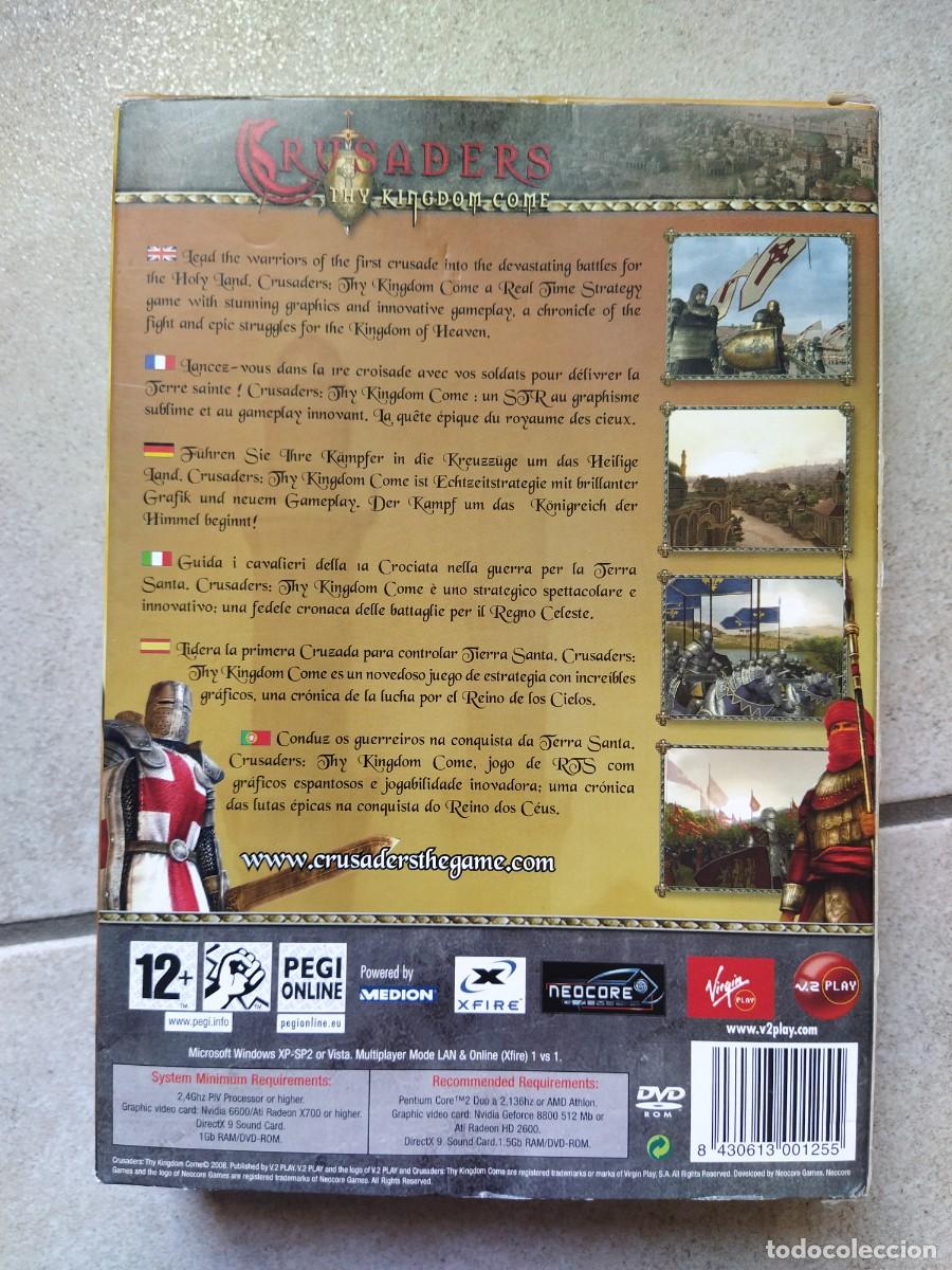 Videojuegos y consolas: CRUSADERS THE KINGDOM COME PC - Foto 2