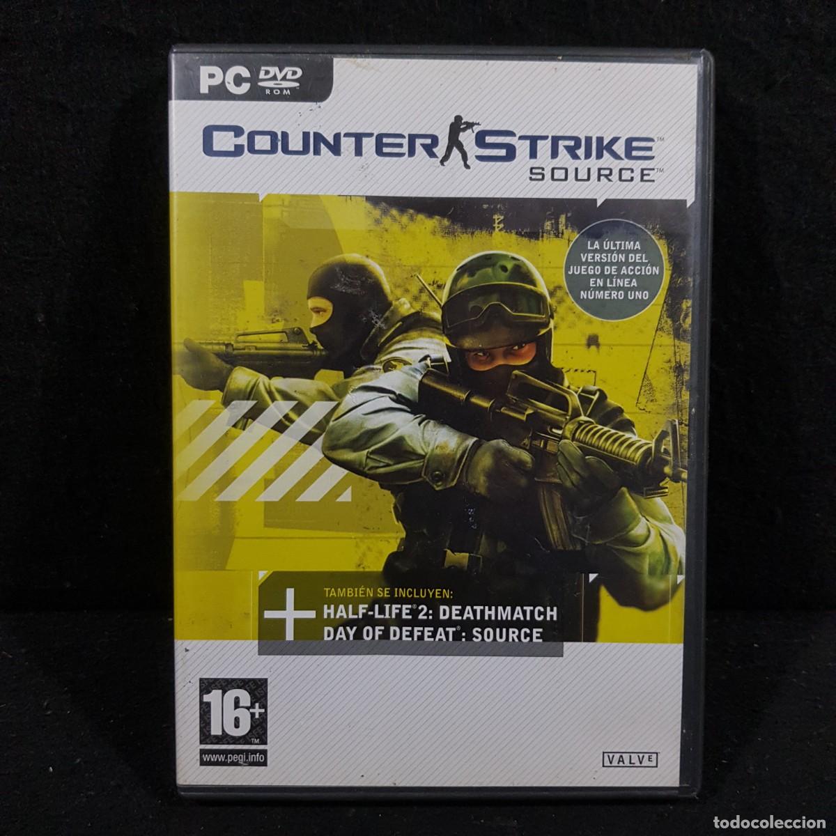 Videojuegos y consolas: VIDEOJUEGO - COUNTER STRIKE SOURCE - VALVE - JUEGO PC / 1522 - Foto 1