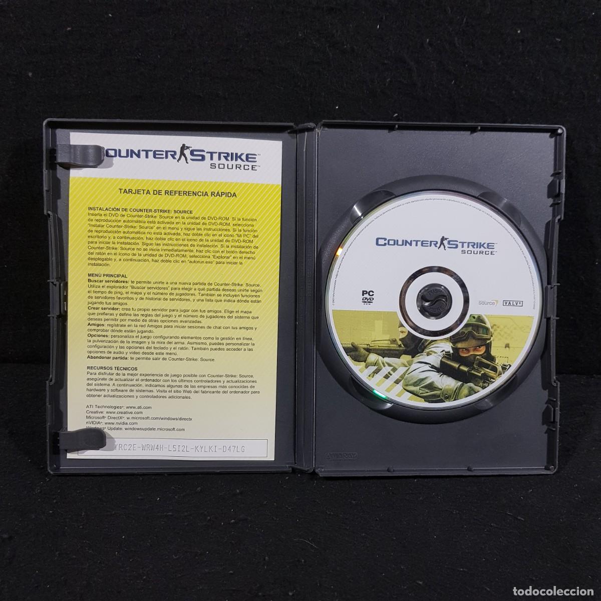 Videojuegos y consolas: VIDEOJUEGO - COUNTER STRIKE SOURCE - VALVE - JUEGO PC / 1522 - Foto 4