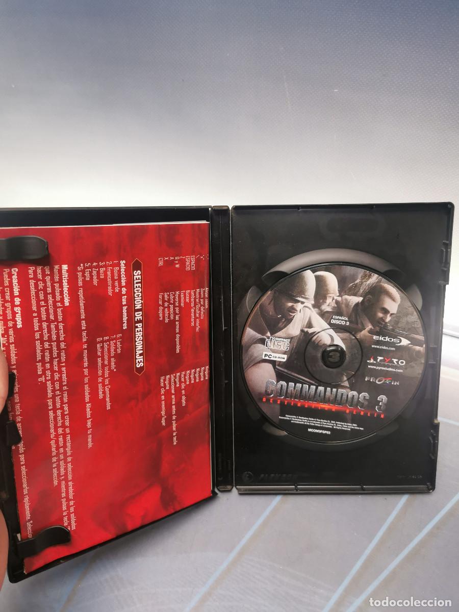 Videojuegos y consolas: JUEGO PC - COMMANDOS 3, DESTINATION BERLIN, COMANDOS - EDICION ESPA&Ntilde;OLA - Foto 2