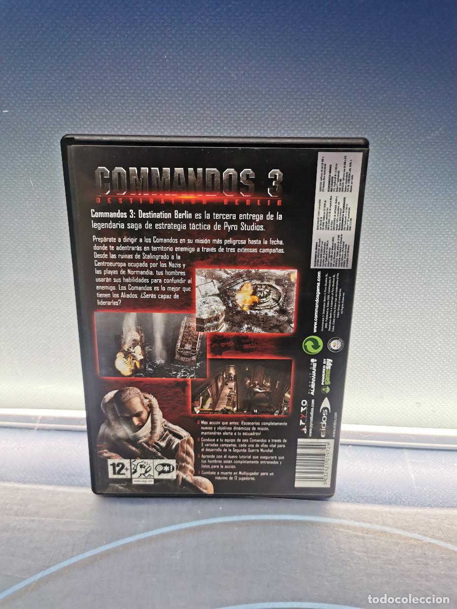 Videojuegos y consolas: JUEGO PC - COMMANDOS 3, DESTINATION BERLIN, COMANDOS - EDICION ESPA&Ntilde;OLA - Foto 6