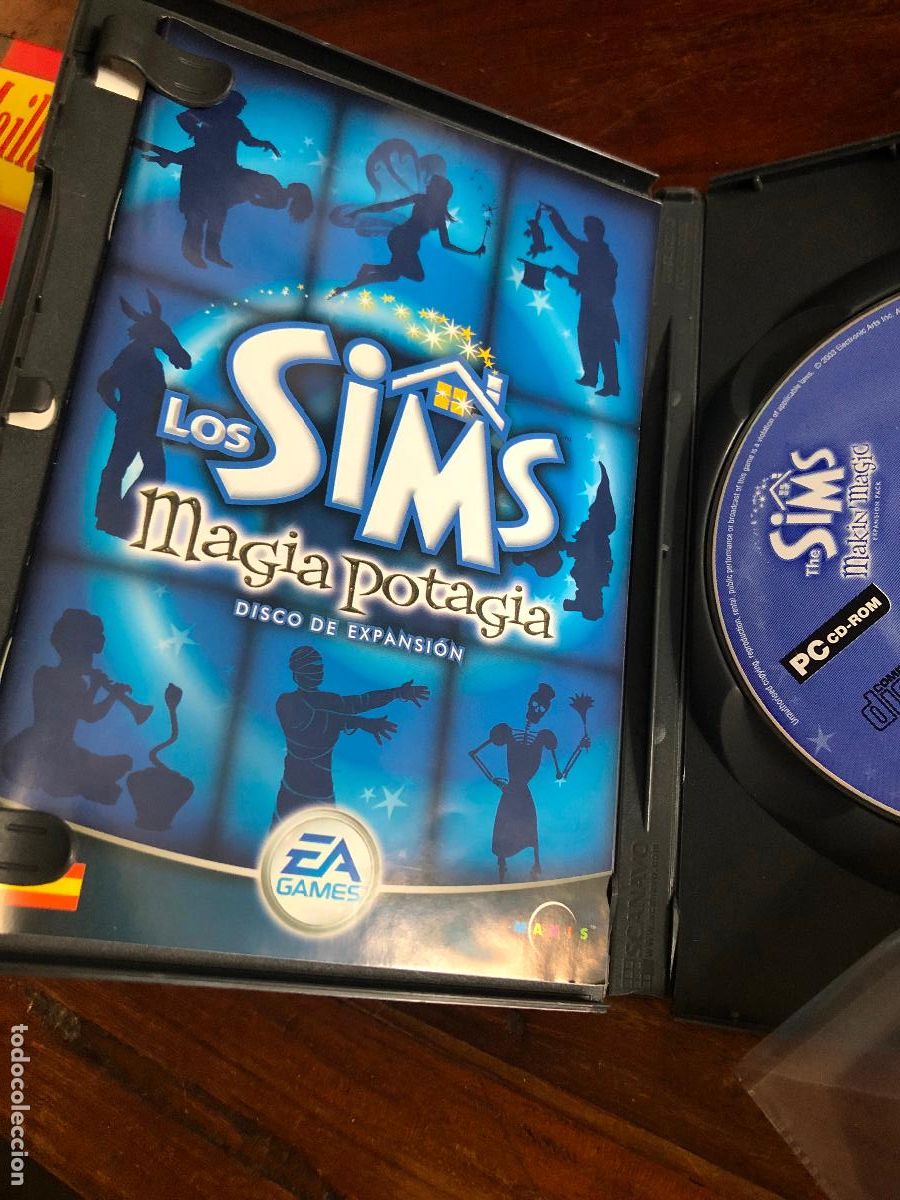 Videojuegos y consolas: PC CD-ROM - LOS SIMS - MAGIA POTAGIA 3 disc + libreto - Foto 4