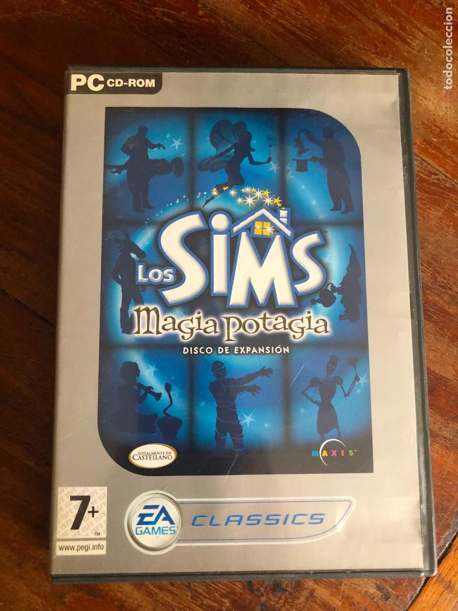 Videojuegos y consolas: PC CD-ROM - LOS SIMS - MAGIA POTAGIA 3 disc + libreto - Foto 1
