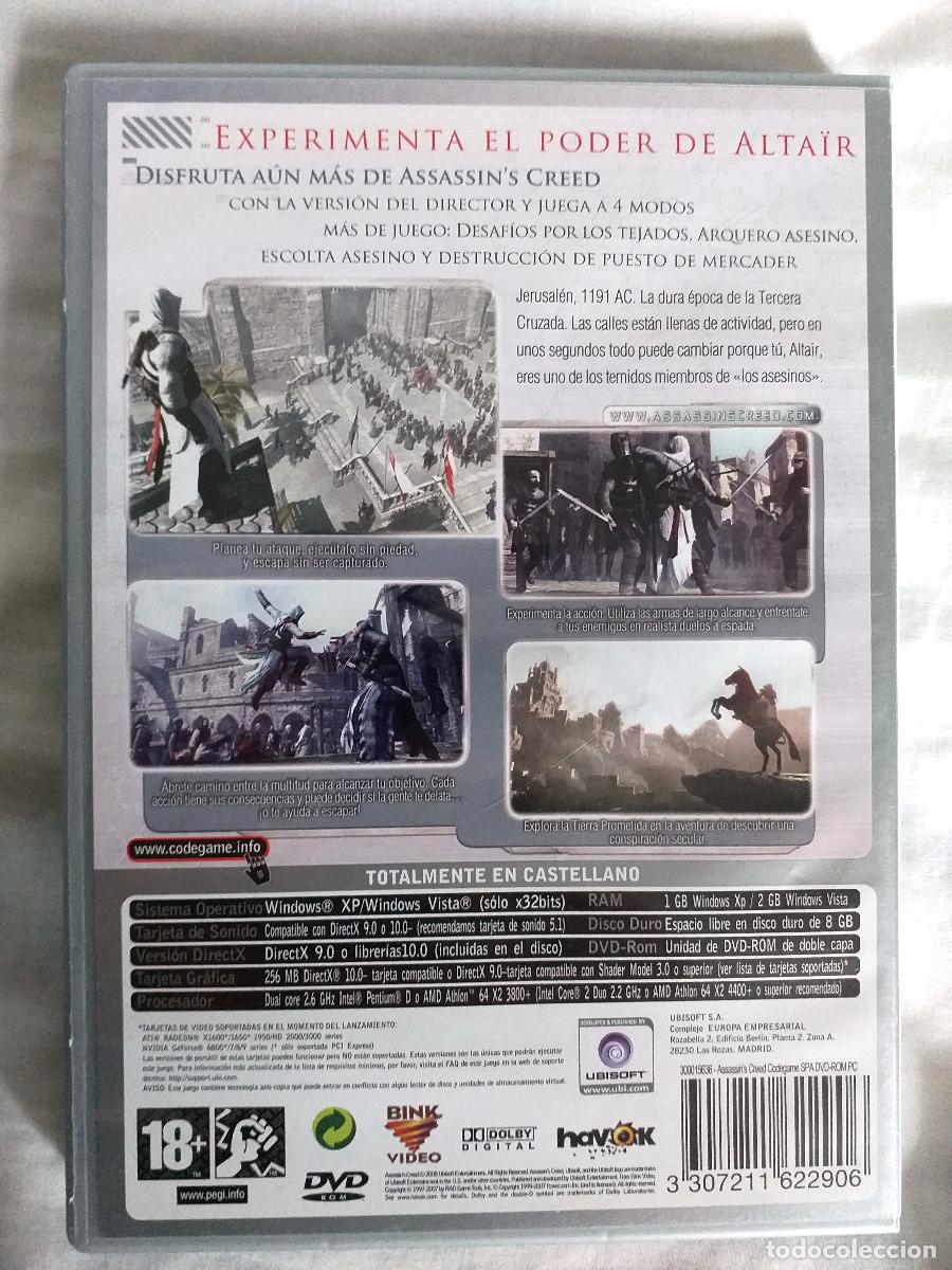 Videojuegos y consolas: Assassins Creed (Videojuego PC - Ubisoft) - Foto 4