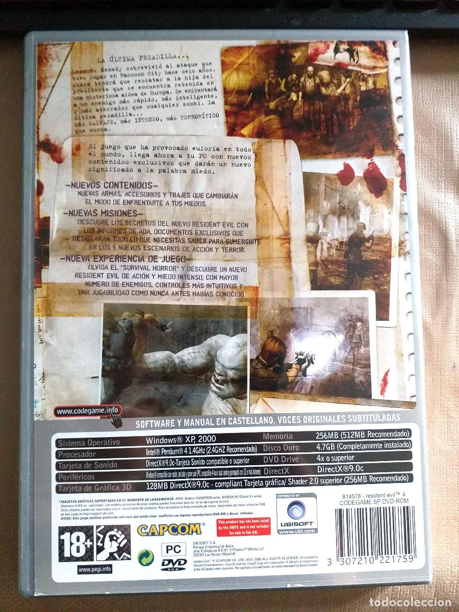 Videojuegos y consolas: Resident Evil 4 (Videojuego PC) - Foto 2