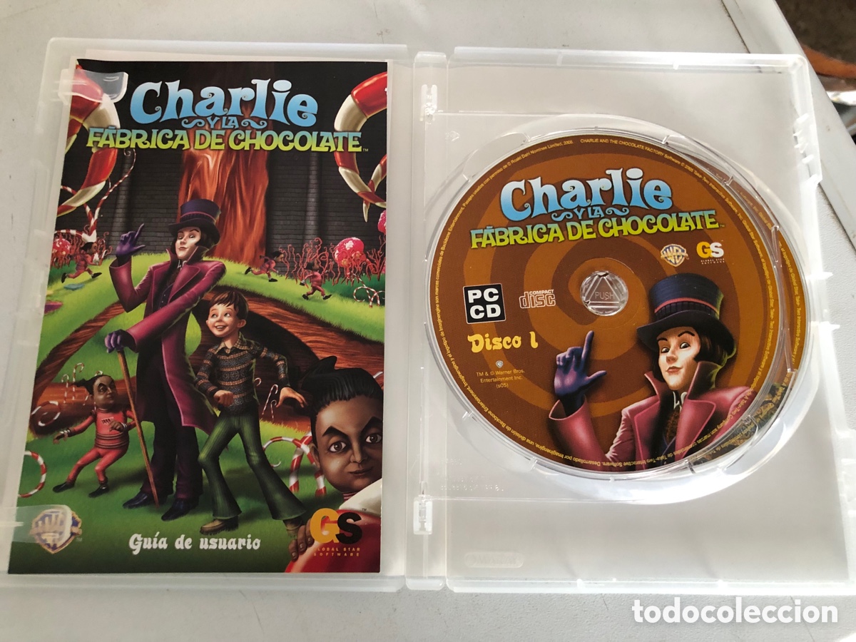 Videojuegos y consolas: Charlie Y La Fabrica De Chocolate Pc Cd Rom - Foto 2