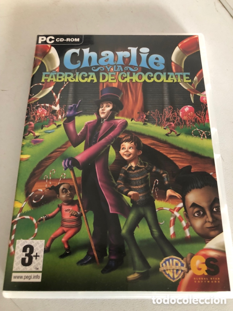 Videojuegos y consolas: Charlie Y La Fabrica De Chocolate Pc Cd Rom - Foto 1