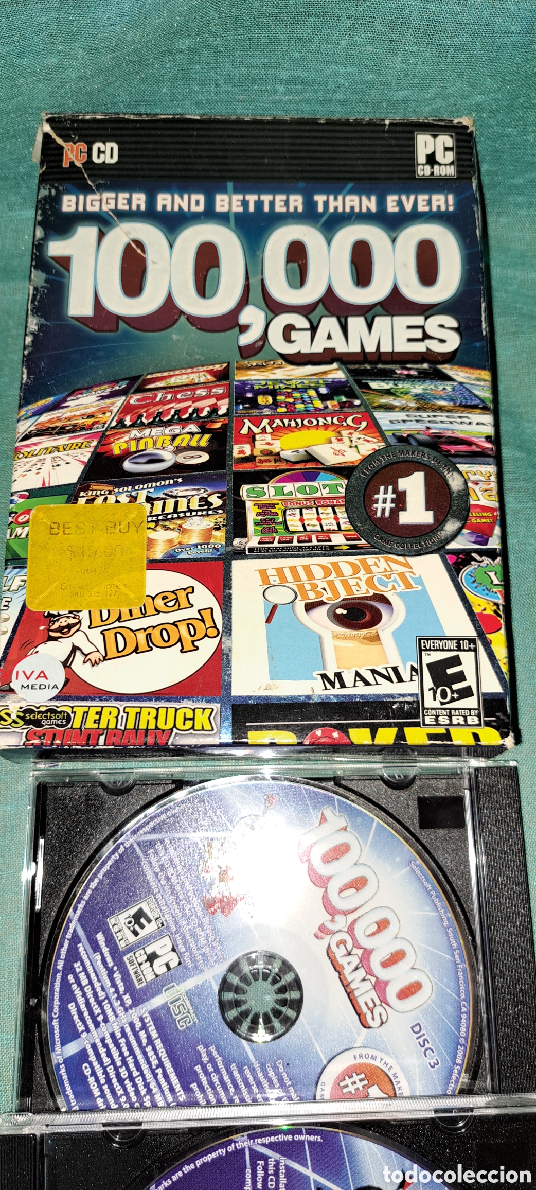 Videojuegos y consolas: JUEGO PC CD 100,000 GAMES - Foto 1