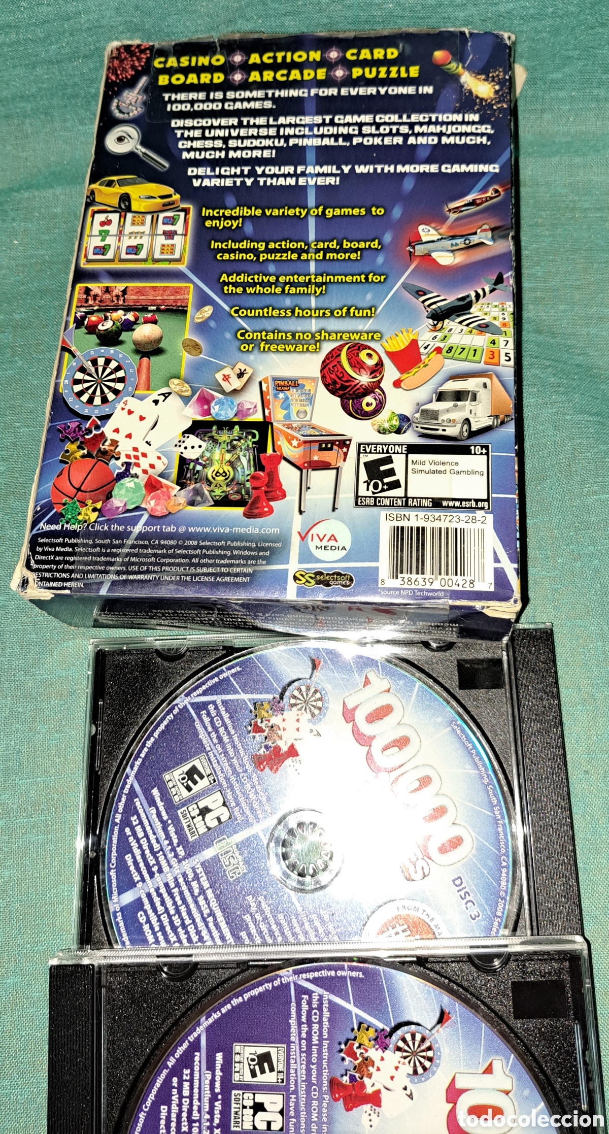 Videojuegos y consolas: JUEGO PC CD 100,000 GAMES - Foto 4