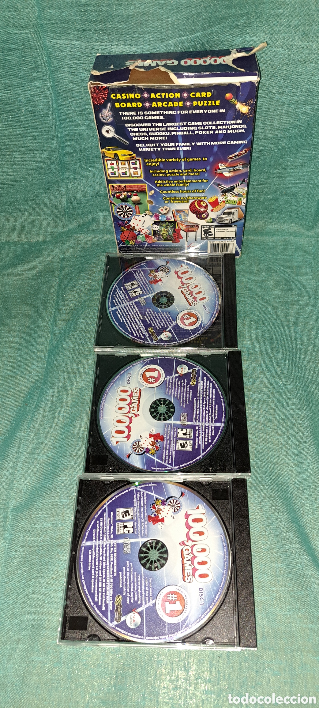 Videojuegos y consolas: JUEGO PC CD 100,000 GAMES - Foto 2
