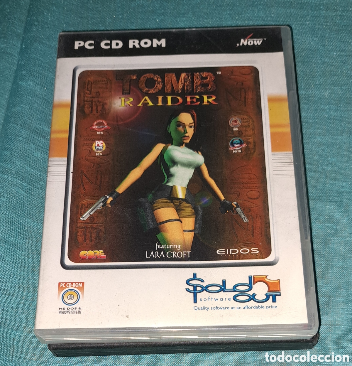 Videojuegos y consolas: PC CD ROM TOMB RAIDER, LARA CROFT - Foto 1
