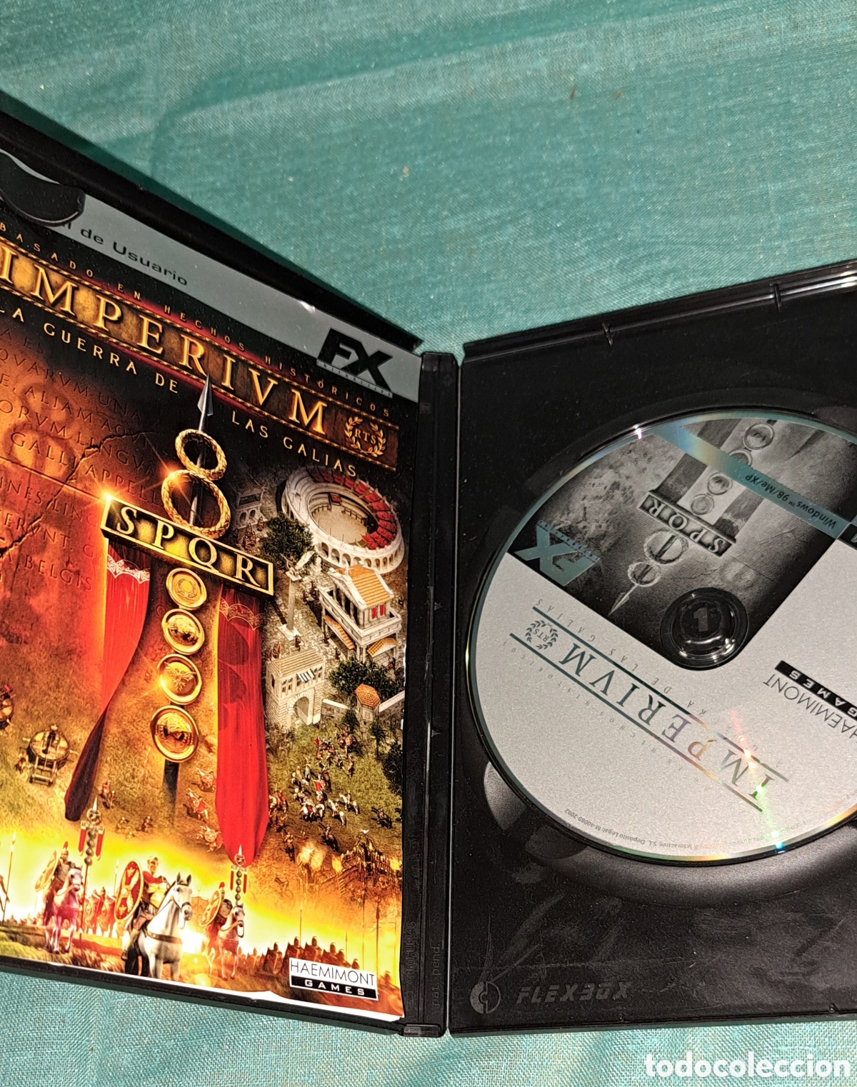 Videojuegos y consolas: JUEGO PC CD ROM IMPERIUM LA GUERRA DE LAS GALIAS - Foto 2