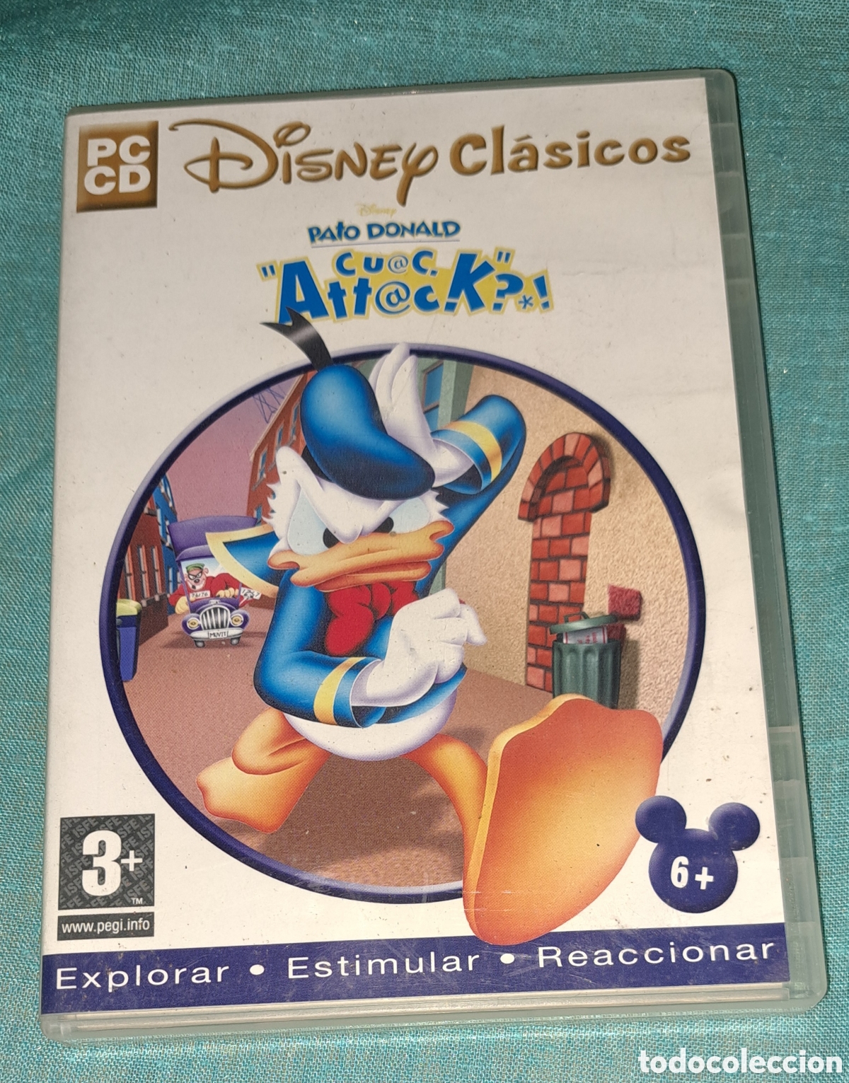 Videojuegos y consolas: PC CD ROM PATO DONALDS DISNEY CL&Aacute;SICOS - Foto 1
