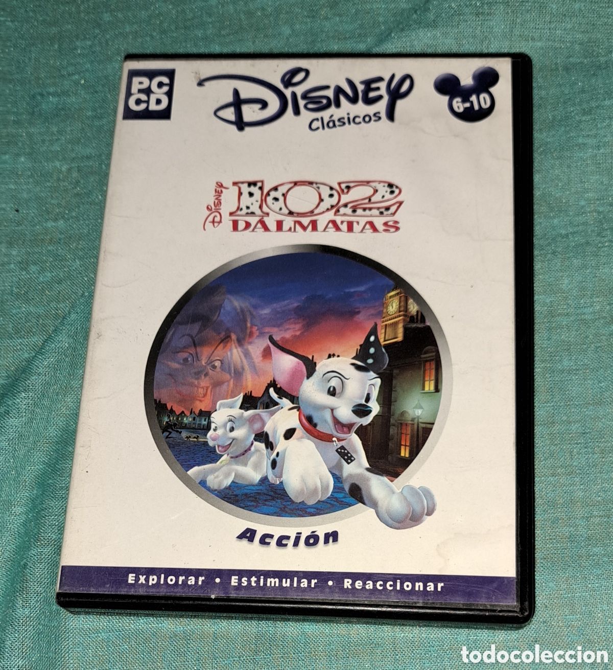 Videojuegos y consolas: PC CD ROM 102 DALMATAS DISNEY - Foto 1
