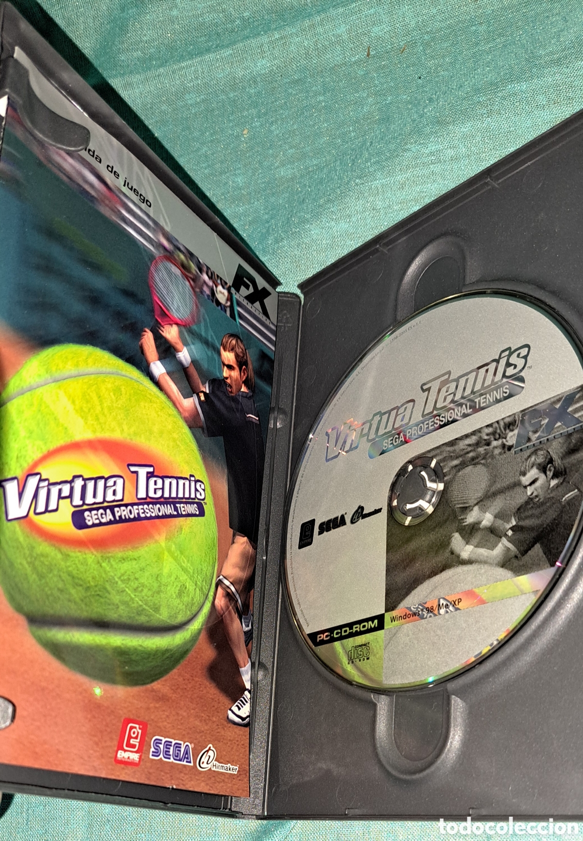 Videojuegos y consolas: PC CD ROM VIRTUAL TENNIS SEGA PROFESIONAL - Foto 2