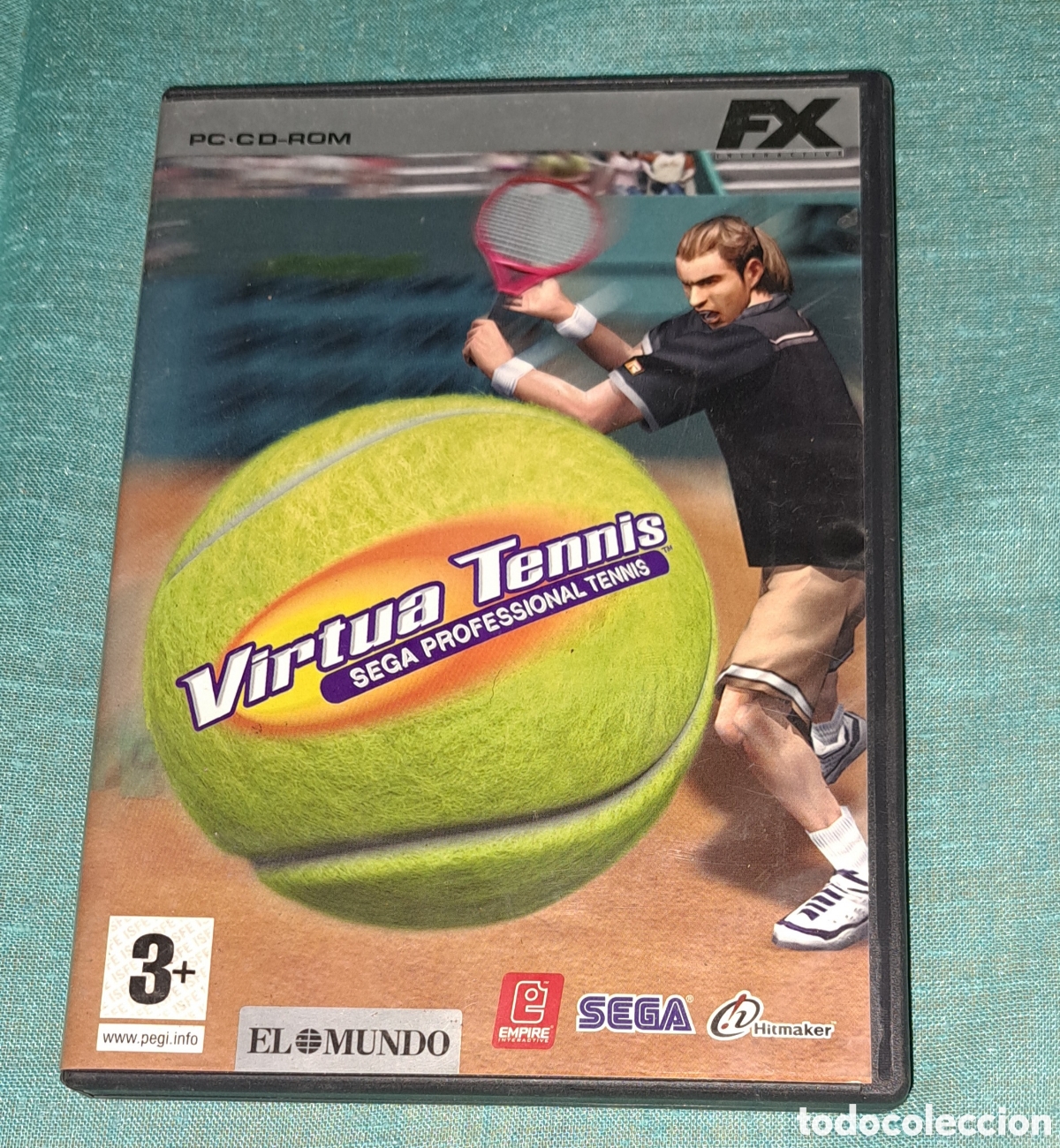Videojuegos y consolas: PC CD ROM VIRTUAL TENNIS SEGA PROFESIONAL - Foto 1