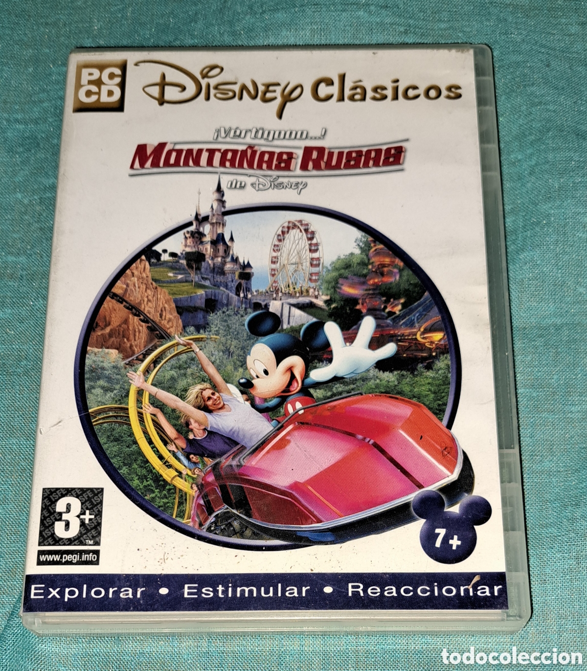 Videojuegos y consolas: PC CD ROM V&Eacute;RTIGO MONTA&Ntilde;AS RUSAS DISNEY - Foto 1