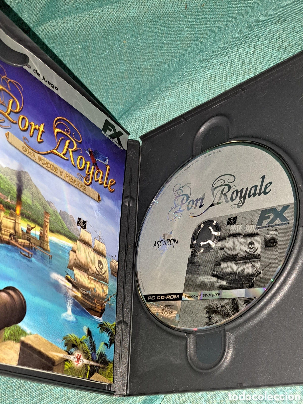 Videojuegos y consolas: PC CD ROM PORT ROYALE. ORO, PODER Y PIRATAS - Foto 2
