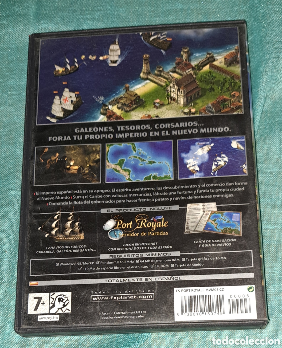 Videojuegos y consolas: PC CD ROM PORT ROYALE. ORO, PODER Y PIRATAS - Foto 3