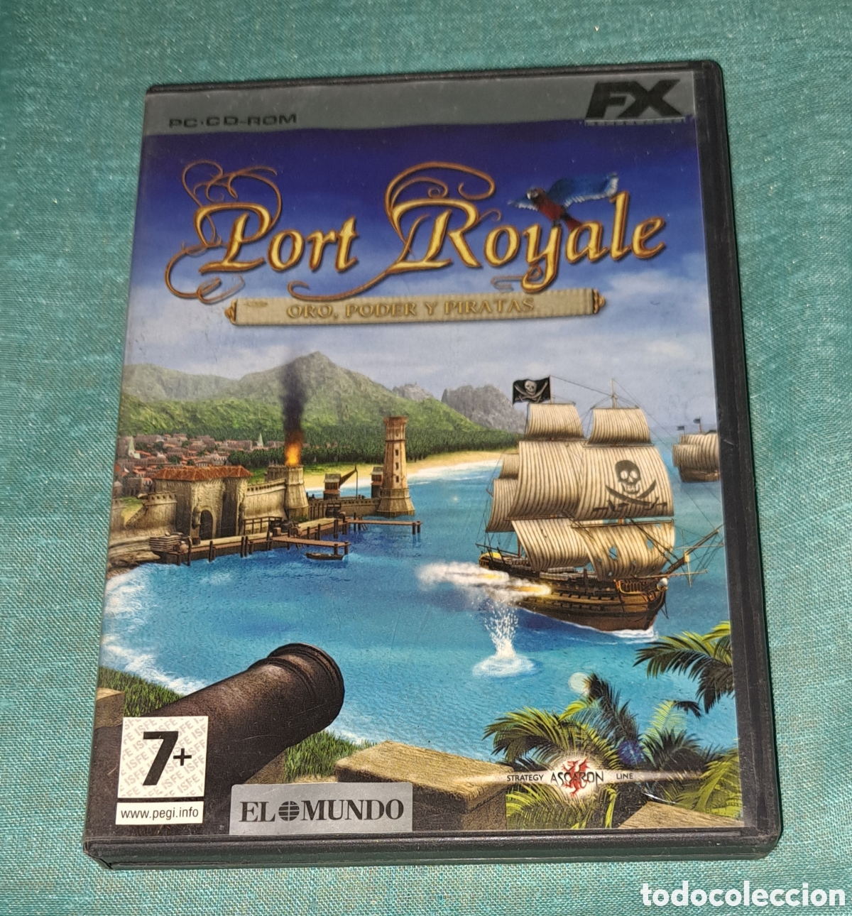 Videojuegos y consolas: PC CD ROM PORT ROYALE. ORO, PODER Y PIRATAS - Foto 1