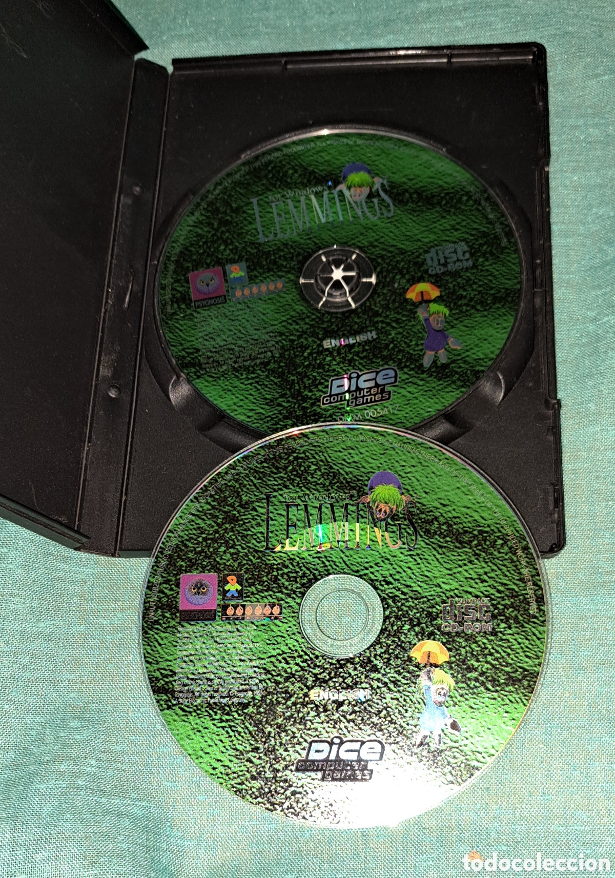 Videojuegos y consolas: PC CD ROM LEMMINGS , FOR WINDOWS - Foto 2