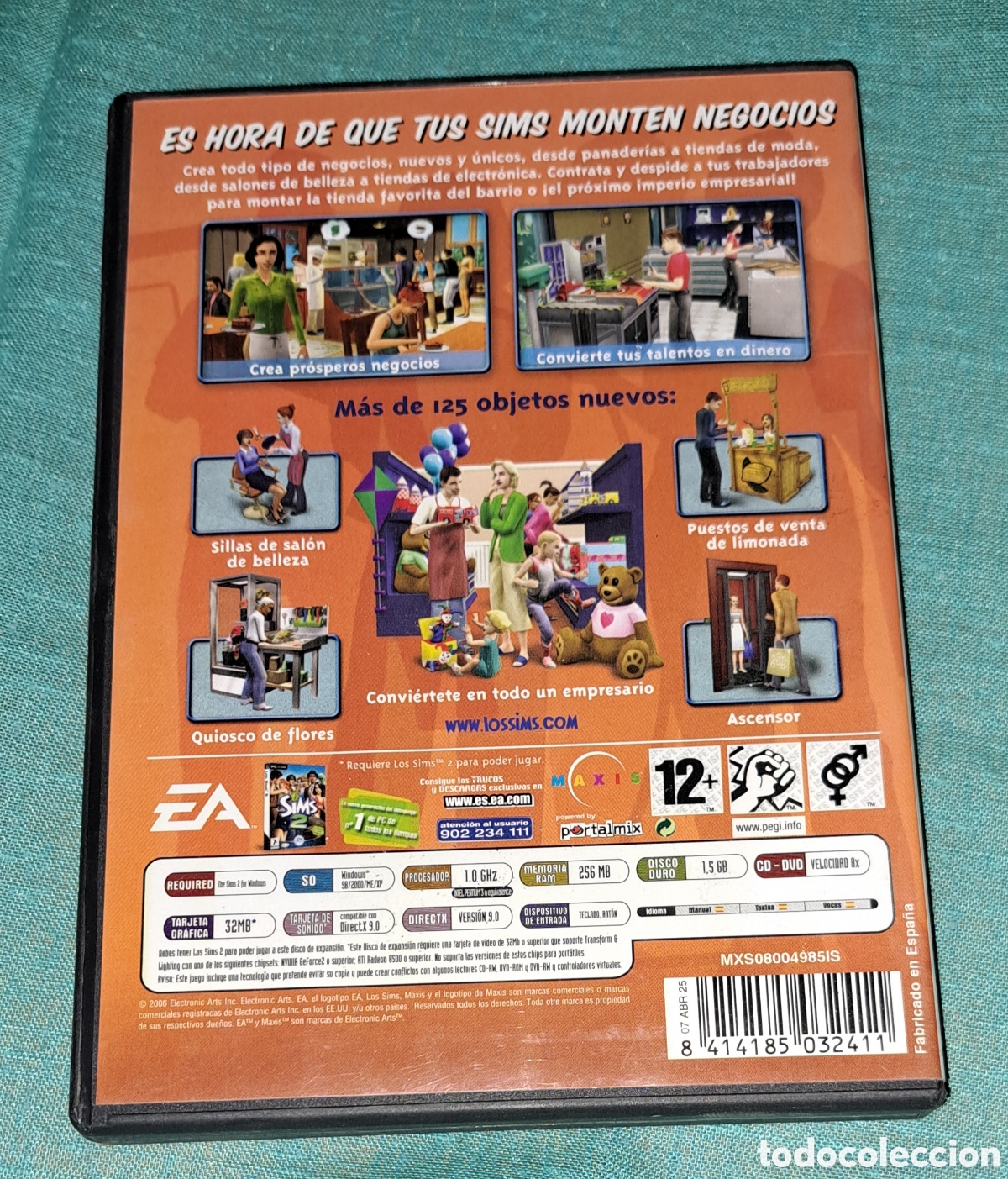 Videojuegos y consolas: PC CD ROM SIM 2 ABREN NEGOCIO - Foto 3