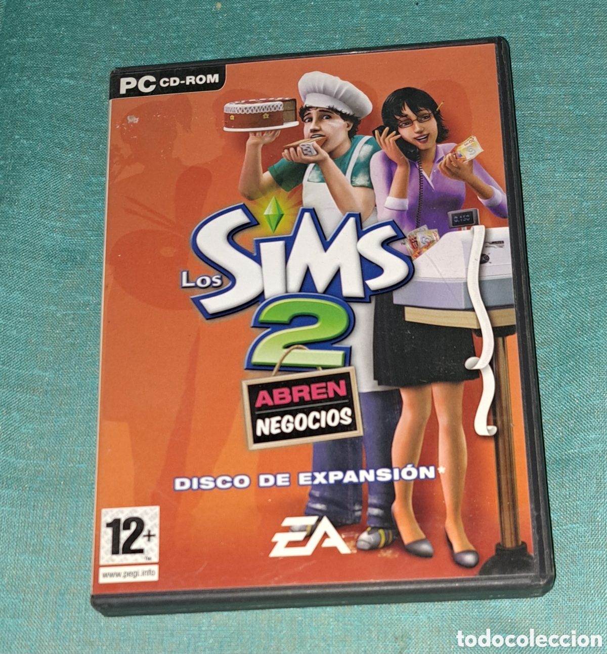 Videojuegos y consolas: PC CD ROM SIM 2 ABREN NEGOCIO - Foto 1