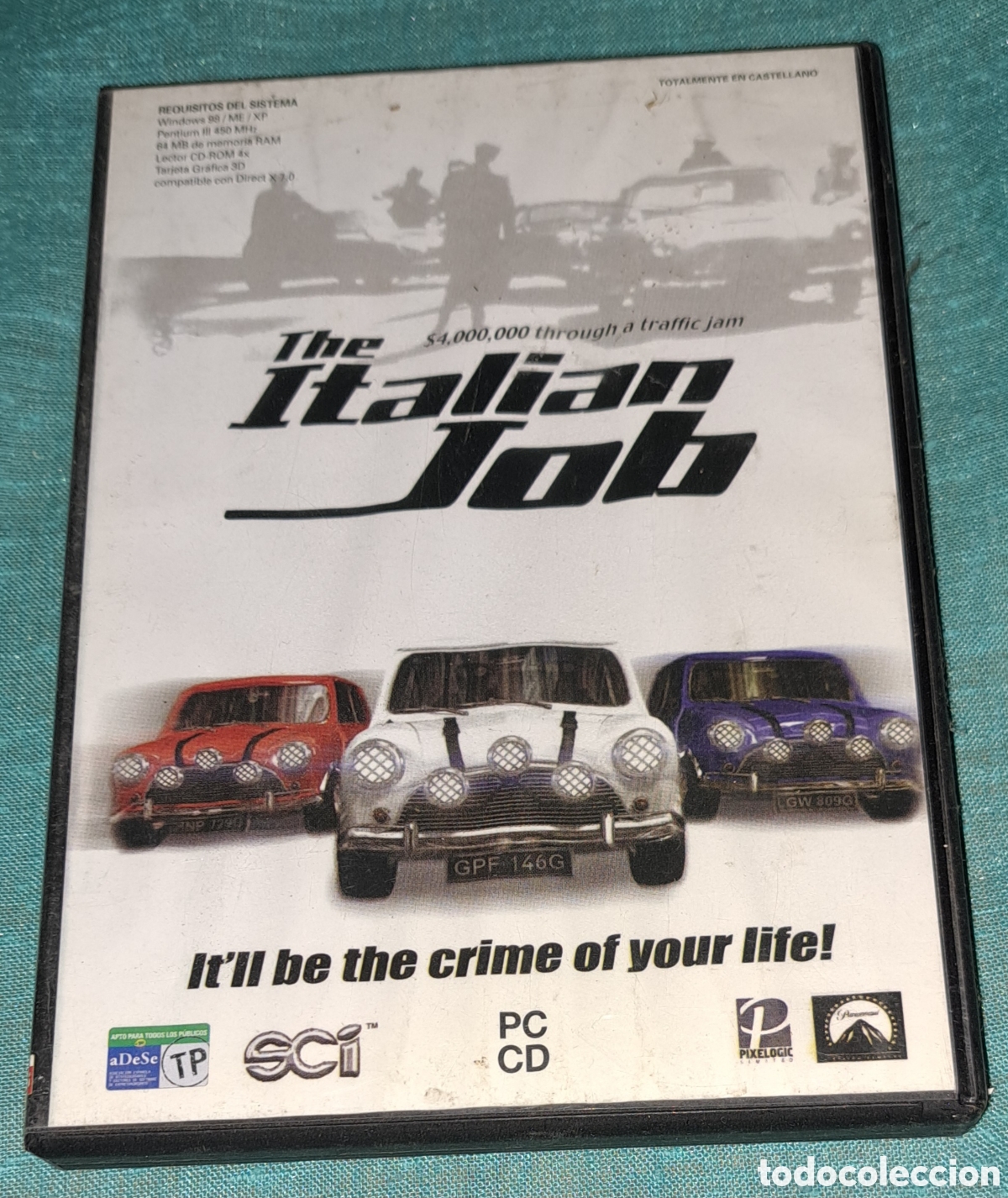 Videojuegos y consolas: PC CD ROM THE ITALIAN JOB - Foto 1
