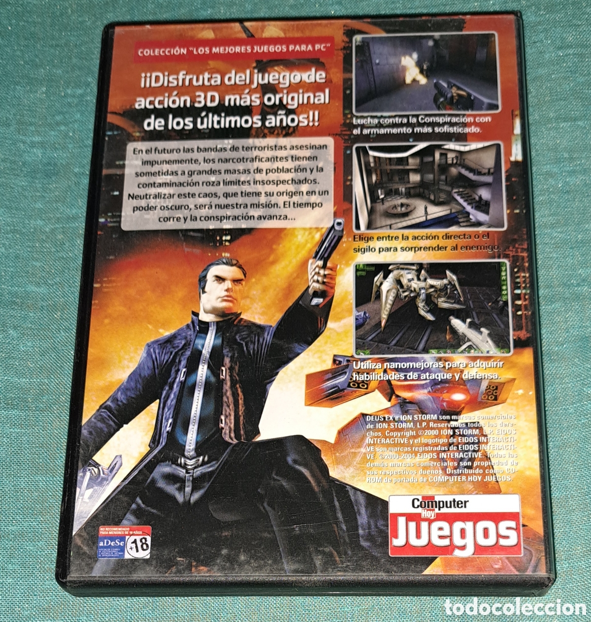 Videojuegos y consolas: JUEGO PC CD-ROM DEUS EX - Foto 3