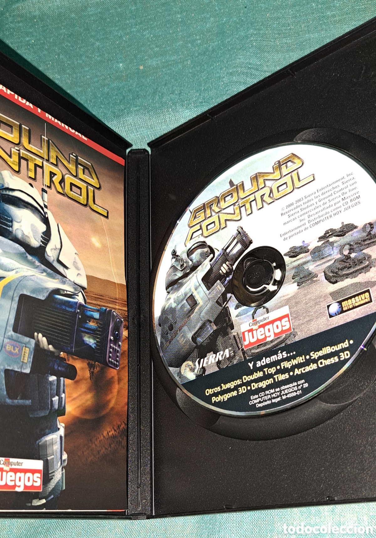 Videojuegos y consolas: JUEGO PC CD-ROM GROUND CONTROL - Foto 2