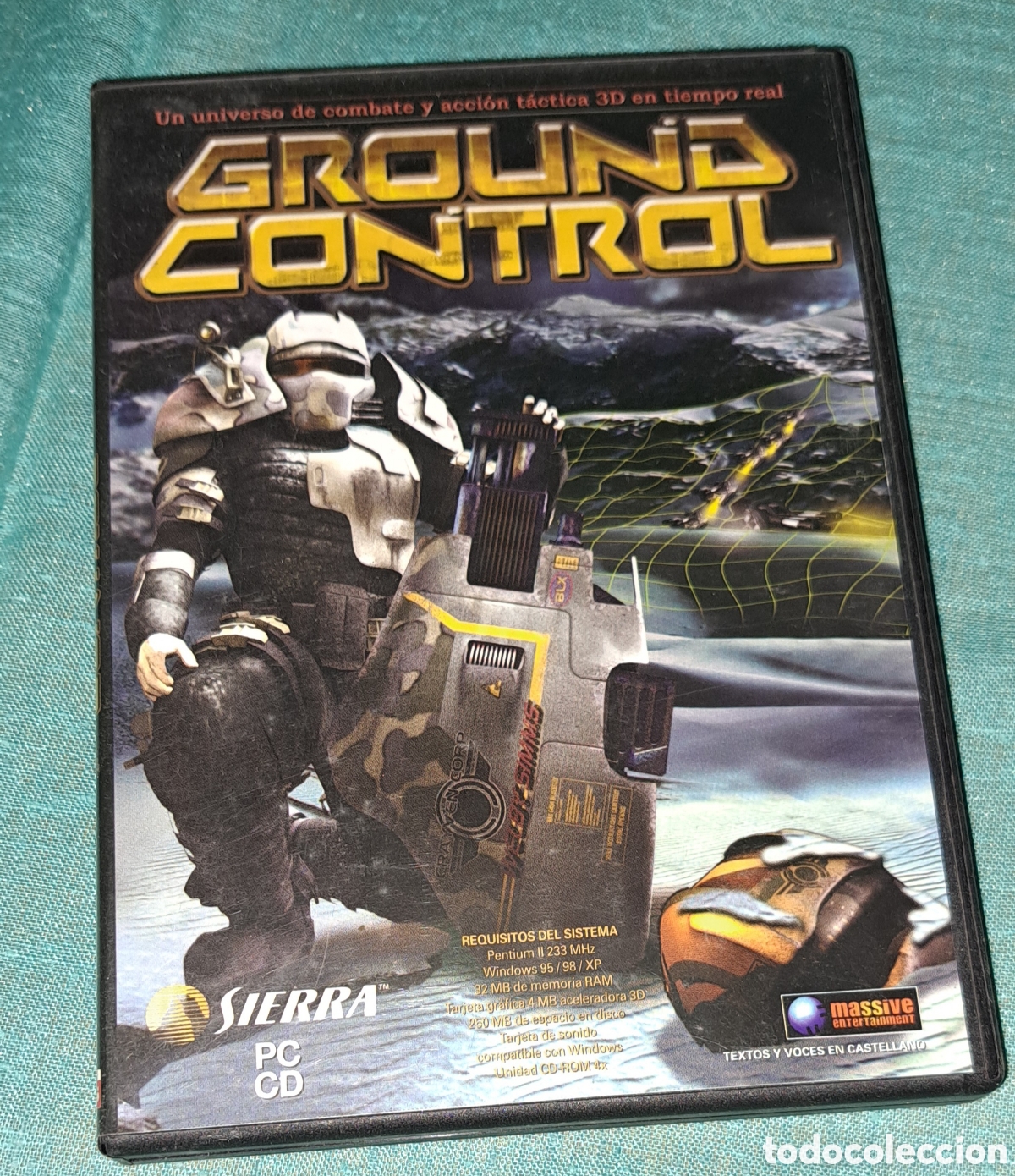 Videojuegos y consolas: JUEGO PC CD-ROM GROUND CONTROL - Foto 1