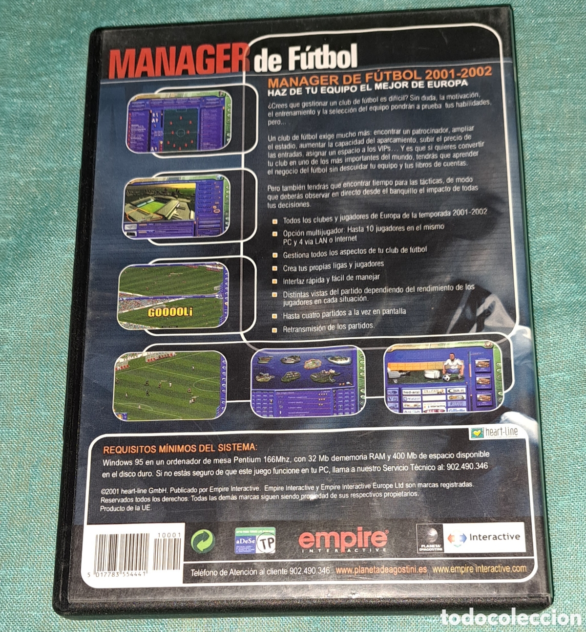 Videojuegos y consolas: JUEGO PC CD-ROM MANAGER 2001 2002 - Foto 3