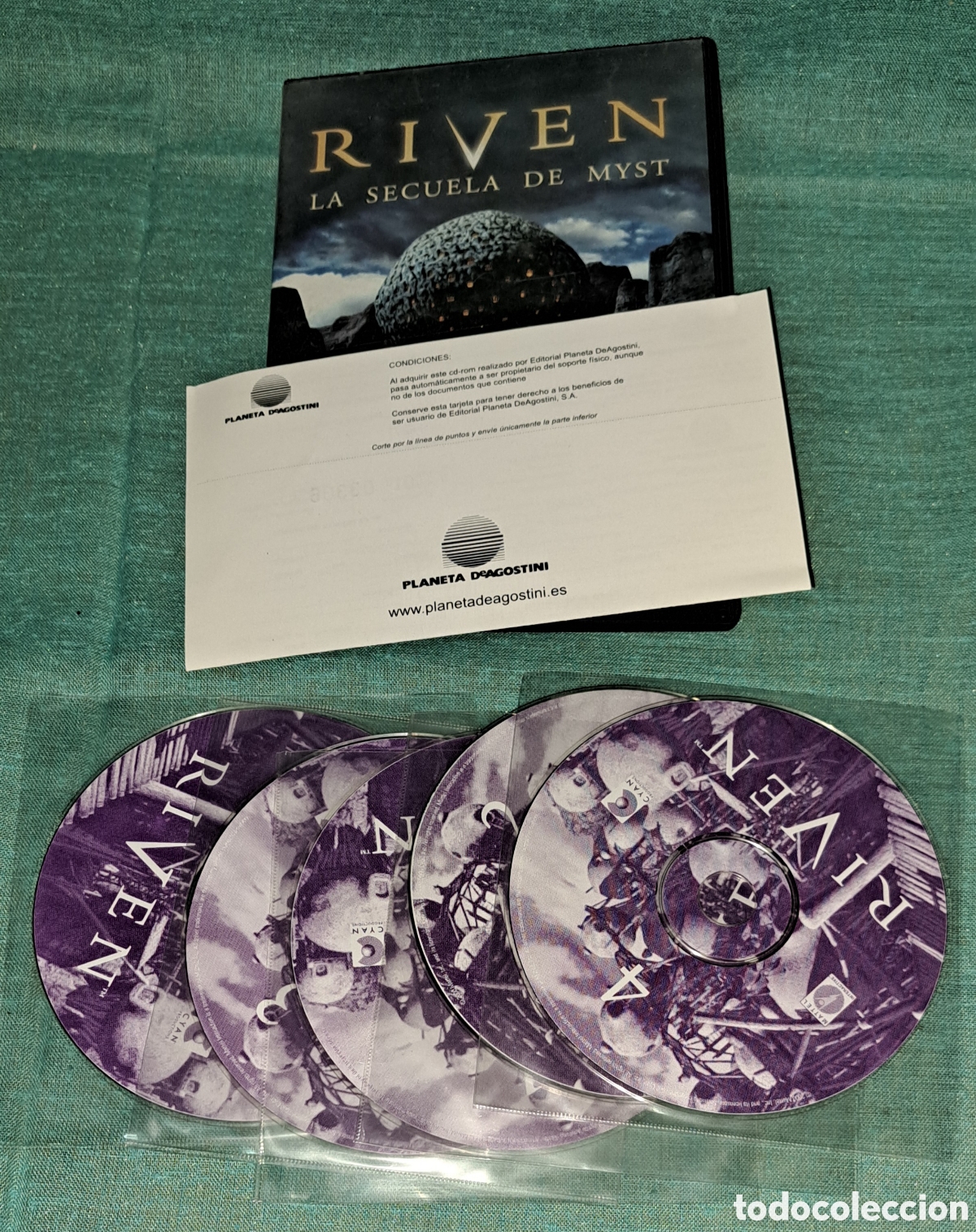 Videojuegos y consolas: JUEGO PC CD-ROM RIVEN, LA SECUELA DE MYST - Foto 2