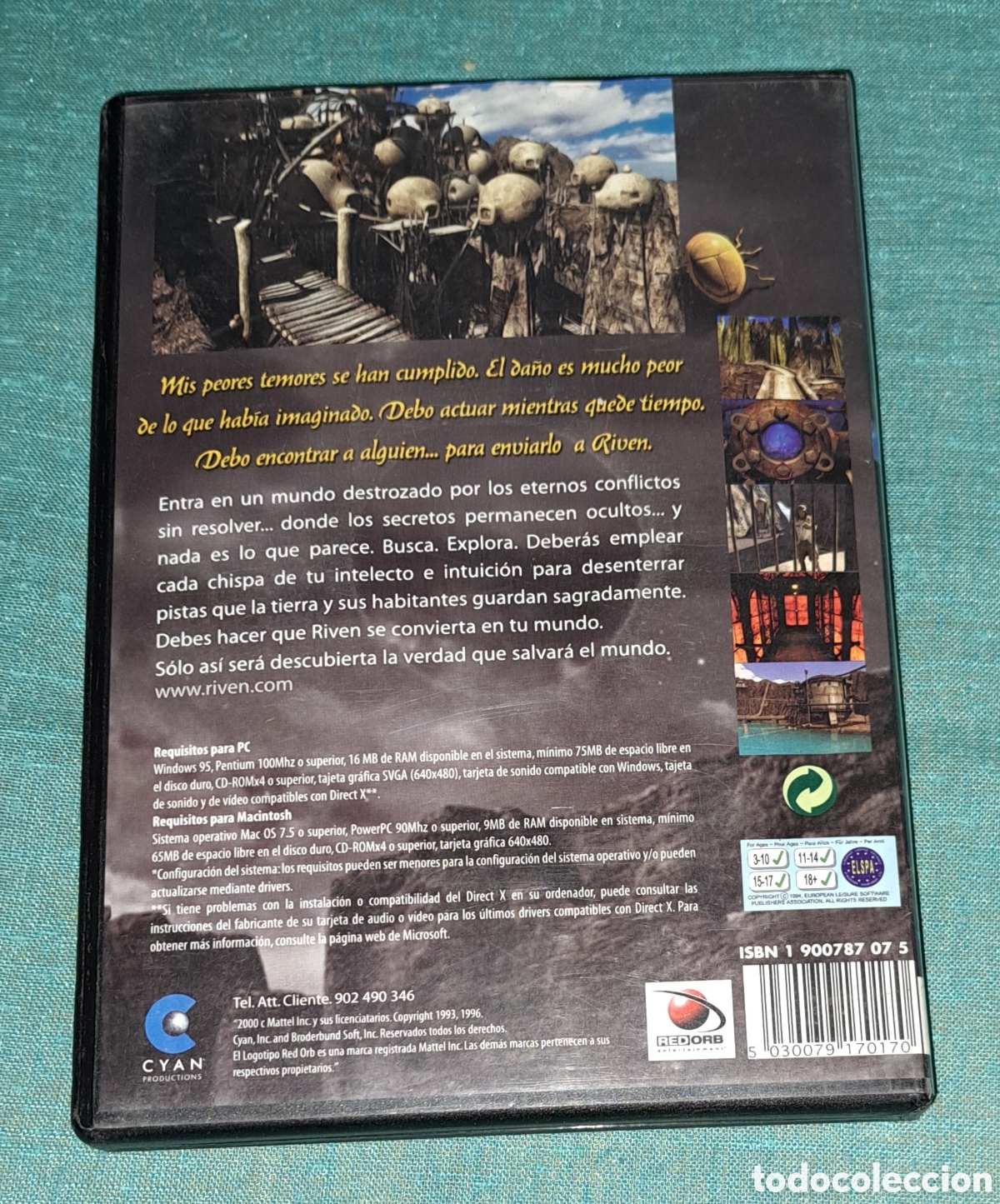 Videojuegos y consolas: JUEGO PC CD-ROM RIVEN, LA SECUELA DE MYST - Foto 3